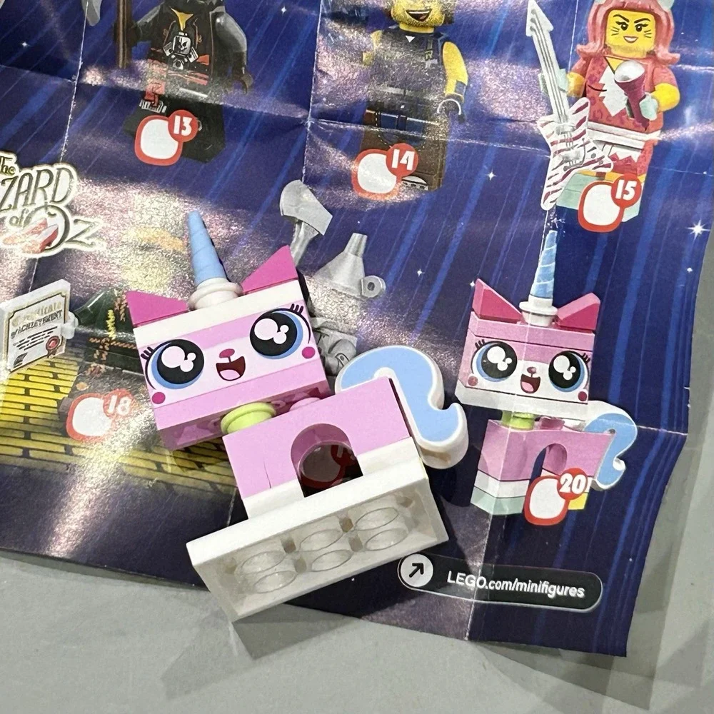 The LEGO Movie 2 Minifigures Series 71023 Pink Unikitty Minifigure Mini Build